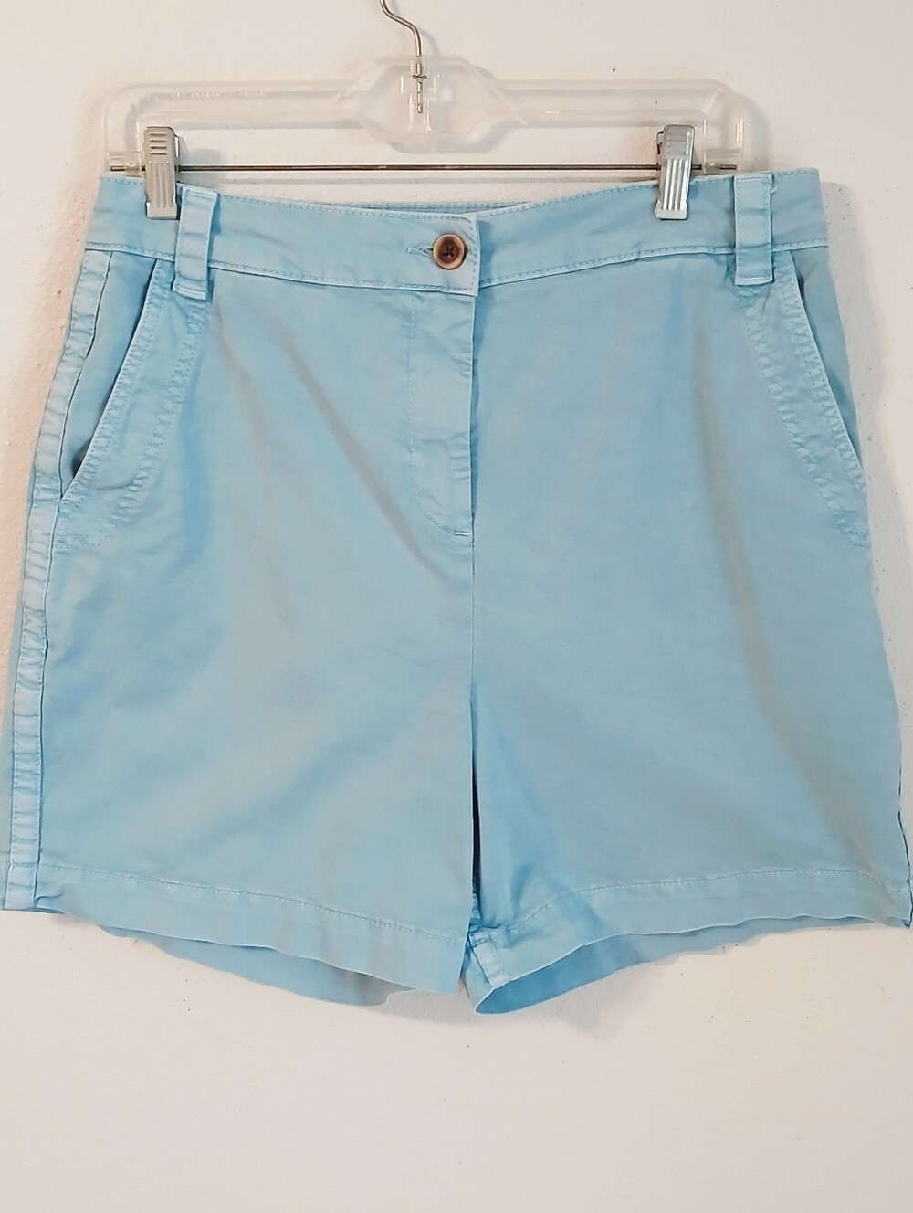 Boden Light Blue Women's Casual Shorts Size 8 Coastal